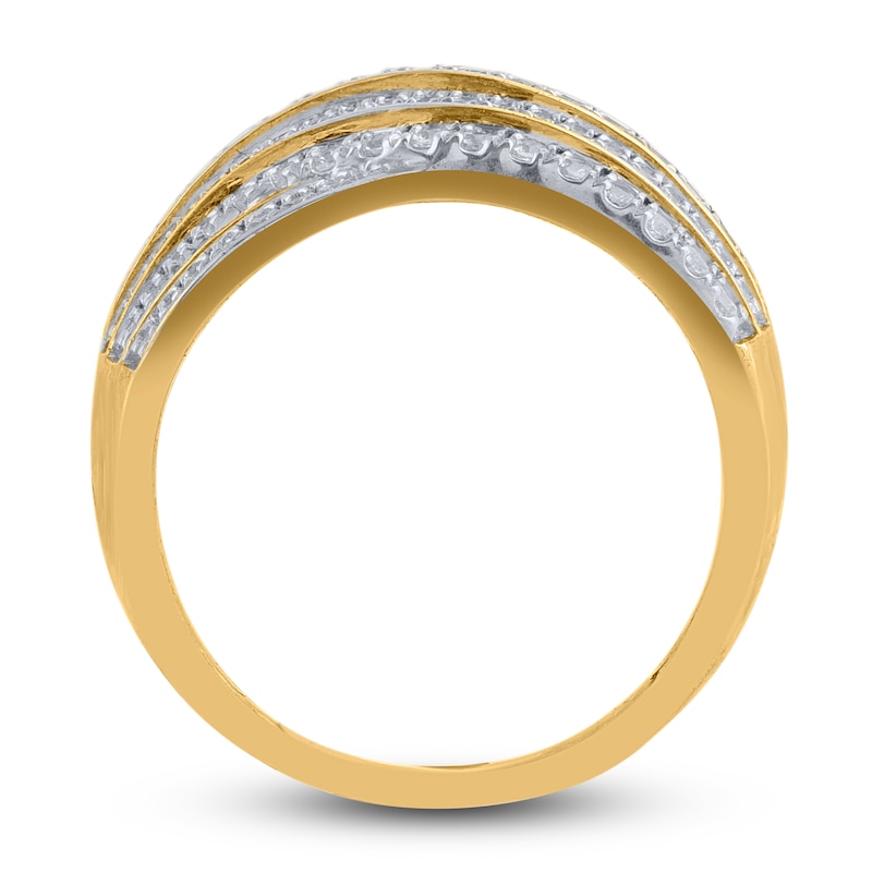 Main Image 2 of Diamond Wedding Band 1 ct tw Round 14K Yellow Gold
