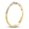 Thumbnail Image 2 of Diamond Cross Ring 1/5 ct tw Round 10K Yellow Gold
