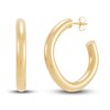 Thumbnail Image 0 of Tube Hoop Earrings 10K Yellow Gold 20mm