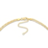 Thumbnail Image 3 of Bead, Box & Figaro Chain Necklace 14K Yellow Gold 18"