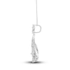 Thumbnail Image 2 of Diamond Pendant Necklace 1 ct tw Round 14K White Gold 18"