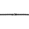 Thumbnail Image 3 of 1933 by Esquire Men's Solid Twisted Box Chain Necklace Black Ruthenium-Plated Sterling Silver 22" 5mm