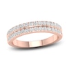 Thumbnail Image 1 of Diamond Wedding Band 1/2 ct tw Round 14K Rose Gold