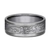 Thumbnail Image 2 of Men's Filigree Wedding Band Tantalum 7.0mm