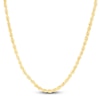 Thumbnail Image 1 of Men's Solid Diamond-Cut Rope Chain Necklace 14K Yellow Gold 20" 5.0mm