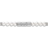 Thumbnail Image 3 of 1933 by Esquire Men's Freshwater Cultured Pearl & Natural White Topaz Necklace Sterling Silver 22"