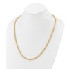 Thumbnail Image 3 of High-Polish Open Oval Chain Necklace 24K Yellow Gold 20" 5.4mm