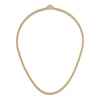 Thumbnail Image 4 of High-Polish Open Oval Chain Necklace 24K Yellow Gold 20" 5.4mm