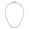 Thumbnail Image 4 of High-Polish Rolo Link Chain 24K Yellow Gold 20" 2.1mm