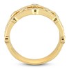 Thumbnail Image 2 of Diamond 3-Row Ring 1/2 ct tw Round 14K Yellow Gold