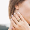 Thumbnail Image 5 of Diamond 3-Row Ring 1/2 ct tw Round 14K Yellow Gold