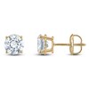 Thumbnail Image 1 of Certified Round-Cut Diamond Solitaire Stud Earrings 1-3/8 ct tw 14K Yellow Gold (I/I1)