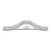 Thumbnail Image 3 of Diamond Contour Anniversary Band 1/4 ct tw 14K White Gold