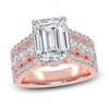 Thumbnail Image 1 of Emerald-Cut Created By Jared Studio Lab-Grown Diamond Engagement Ring 4-3/4 ct tw 14K Rose Gold