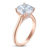 Thumbnail Image 2 of Round-Cut Lab-Grown Diamond Engagement Ring 4-1/6 ct tw 18K Rose Gold (VS2/F)