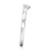 Thumbnail Image 3 of J'Lure Lab-Created Diamond Scalloped Wedding Band 1/8 ct tw 18K White Gold