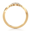Thumbnail Image 2 of J'Lure Lab-Grown Diamond Scalloped Wedding Band 1/8 ct tw 18K Yellow Gold