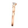 Thumbnail Image 3 of J'Lure Lab-Grown Diamond Scalloped Wedding Band 1/8 ct tw 18K Rose Gold