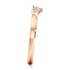 Thumbnail Image 3 of J'Lure Lab-Grown Diamond Scalloped Wedding Band 1/6 ct tw 18K Rose Gold