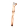 Thumbnail Image 3 of J'Lure Lab-Grown Diamond Scalloped Wedding Band 1/6 ct tw 18K Rose Gold