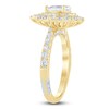 Thumbnail Image 2 of Pnina Tornai Pear-Shaped Diamond Double Halo Engagement Ring 1-5/8 ct tw 14K Yellow Gold