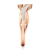 Thumbnail Image 3 of J'Lure Lab-Grown Diamond Contour Wedding Band 1/5 ct tw 18K Rose Gold