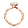 Thumbnail Image 2 of J'Lure Kite Step-Cut Lab-Grown Diamond Bypass Engagement Ring 3-1/5 ct tw 18K Rose Gold