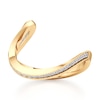 Thumbnail Image 1 of J'Lure Lab-Grown Diamond Contour Wedding Band 1/5 ct tw 18K Yellow Gold