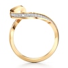 Thumbnail Image 2 of J'Lure Lab-Grown Diamond Contour Wedding Band 1/5 ct tw 18K Yellow Gold