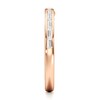 Thumbnail Image 3 of J'Lure Baguette-Cut Lab-Grown Diamond Contour Wedding Band 3/8 ct tw 18K Rose Gold