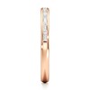 Thumbnail Image 3 of J'Lure Baguette-Cut Lab-Grown Diamond Contour Wedding Band 3/8 ct tw 18K Rose Gold