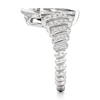 Thumbnail Image 3 of J'Lure Kite Step-Cut Lab-Grown Diamond Engagement Ring 2-3/8 ct tw 18K White Gold