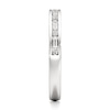 Thumbnail Image 3 of J'Lure Baguette & Round-Cut Lab-Grown Diamond Wedding Band 3/8 ct tw 18K White Gold