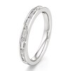 Thumbnail Image 4 of J'Lure Baguette & Round-Cut Lab-Grown Diamond Wedding Band 3/8 ct tw 18K White Gold