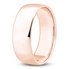 Thumbnail Image 2 of Men's Comfort-Fit Wedding Band 10K Rose Gold 7mm