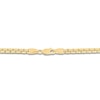 Thumbnail Image 2 of Box Chain Necklace 3.4mm Hollow 14K Yellow Gold 22"