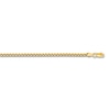 Thumbnail Image 3 of Box Chain Necklace 3.4mm Hollow 14K Yellow Gold 22"