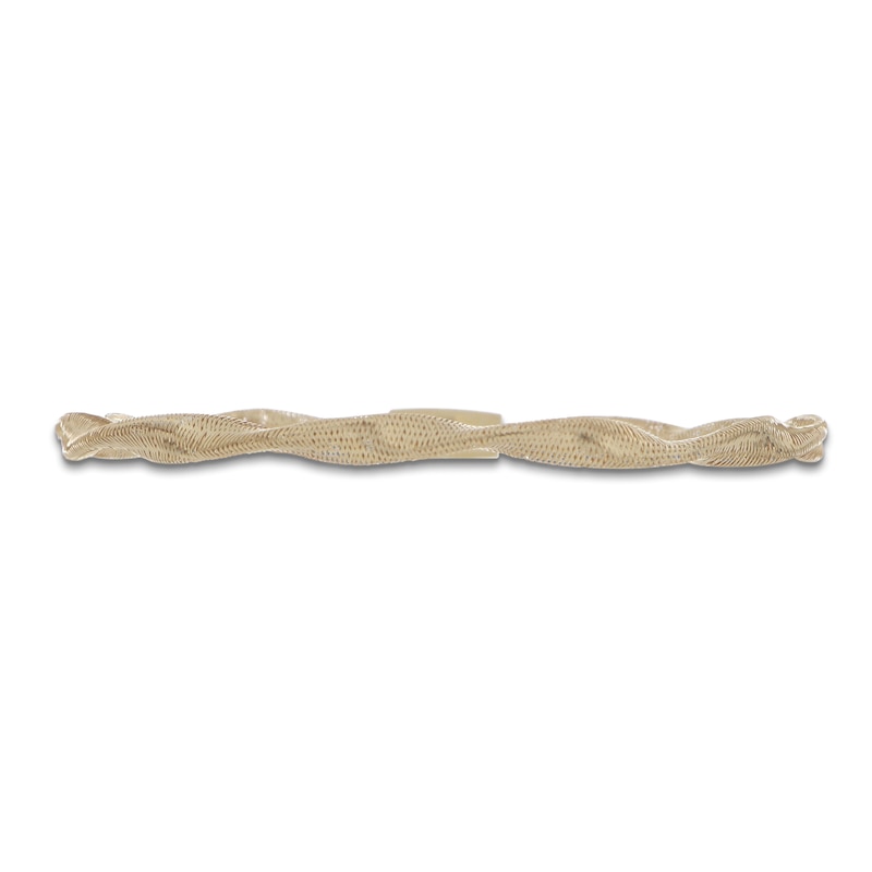 Main Image 3 of Italia D'Oro Twisted Stretch Bracelet 14K Yellow Gold