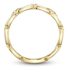 Thumbnail Image 4 of Shy Creation Baguette & Round-Cut Multi-Diamond Ring 1/5 ct tw 14K Yellow Gold SC55027009RD