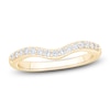 Thumbnail Image 1 of Certified Diamond Contour Anniversary Ring 1/4 ct tw 14K Yellow Gold
