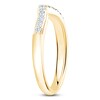 Thumbnail Image 2 of Certified Diamond Contour Anniversary Ring 1/4 ct tw 14K Yellow Gold