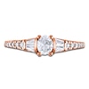 Thumbnail Image 3 of Brilliant Moments Oval-Cut Diamond Engagement Ring 7/8 ct tw 14K Rose Gold