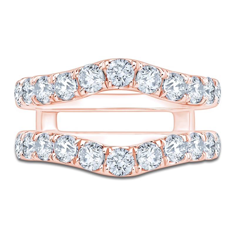 Main Image 2 of Lab-Grown Diamond Enhancer Ring 2 ct tw 14K Rose Gold
