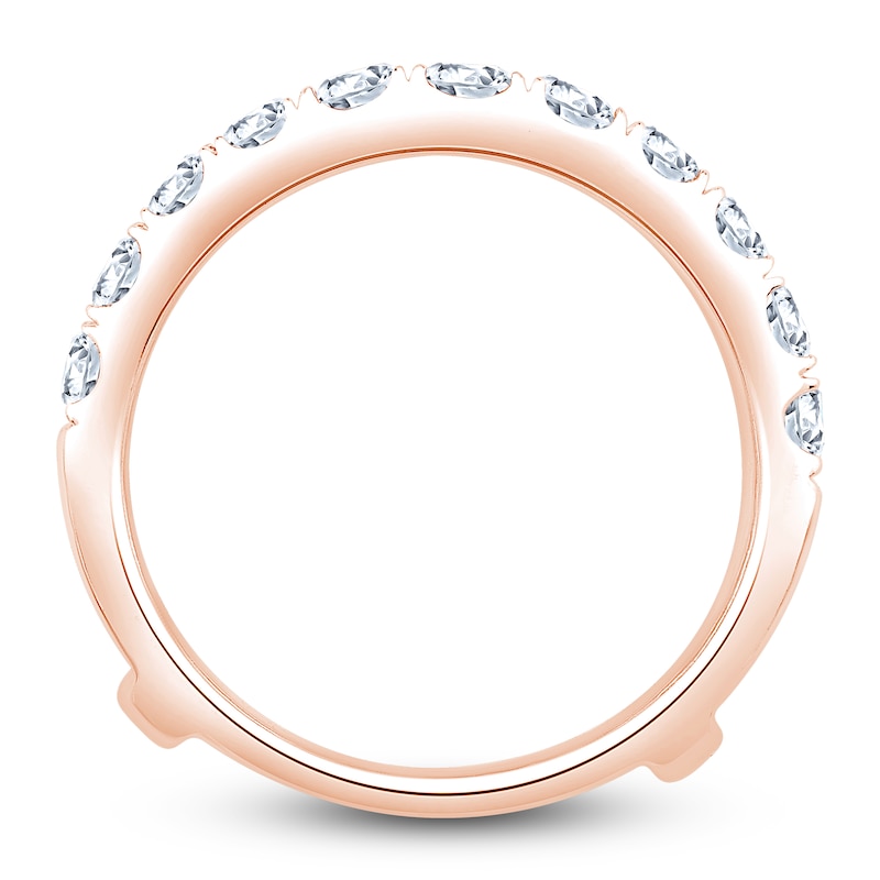 Main Image 3 of Lab-Grown Diamond Enhancer Ring 2 ct tw 14K Rose Gold