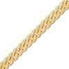 Thumbnail Image 2 of Cuban Curb Chain Bracelet 6.4mm Solid 14K Yellow Gold 8.5"