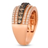 Thumbnail Image 3 of Le Vian Diamond Multi-Row Ring 1-1/3 ct tw 14K Strawberry Gold