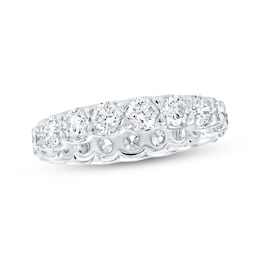 Lab-Grown Diamond Eternity Band 2-3/4 to 3-5/8 ct tw Platinum