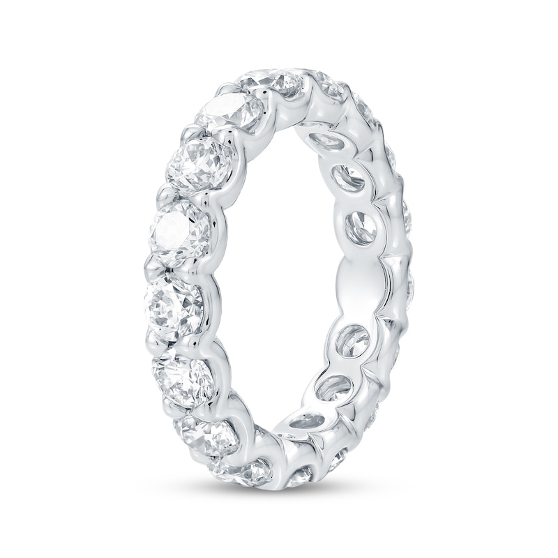 Main Image 2 of Lab-Grown Diamond Eternity Band 2-3/4 to 3-5/8 ct tw Platinum