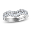 Thumbnail Image 1 of &nbsp;Vera Wang VOW Lab-Grown Diamond Contour Anniversary Ring 3/4 ct tw 14K White Gold