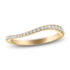 Thumbnail Image 1 of Jared Signature Diamond Organic Shape Fashion Ring 1/5 ct tw 10K Yellow Gold